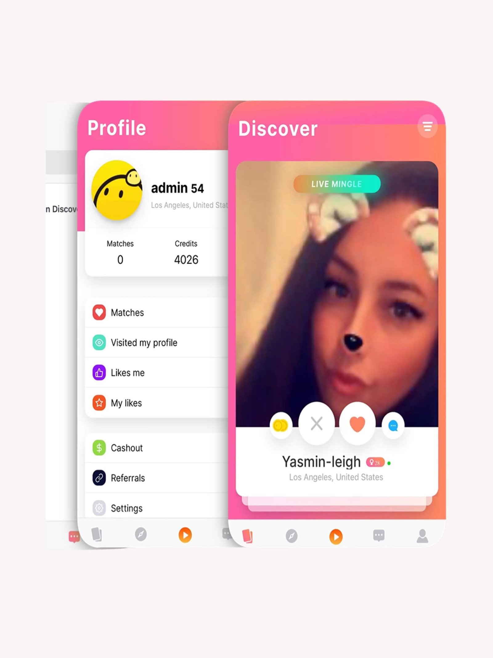 国际交友网站功能展示